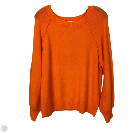 Sweater By Vince Camuto In Orange, Size: S