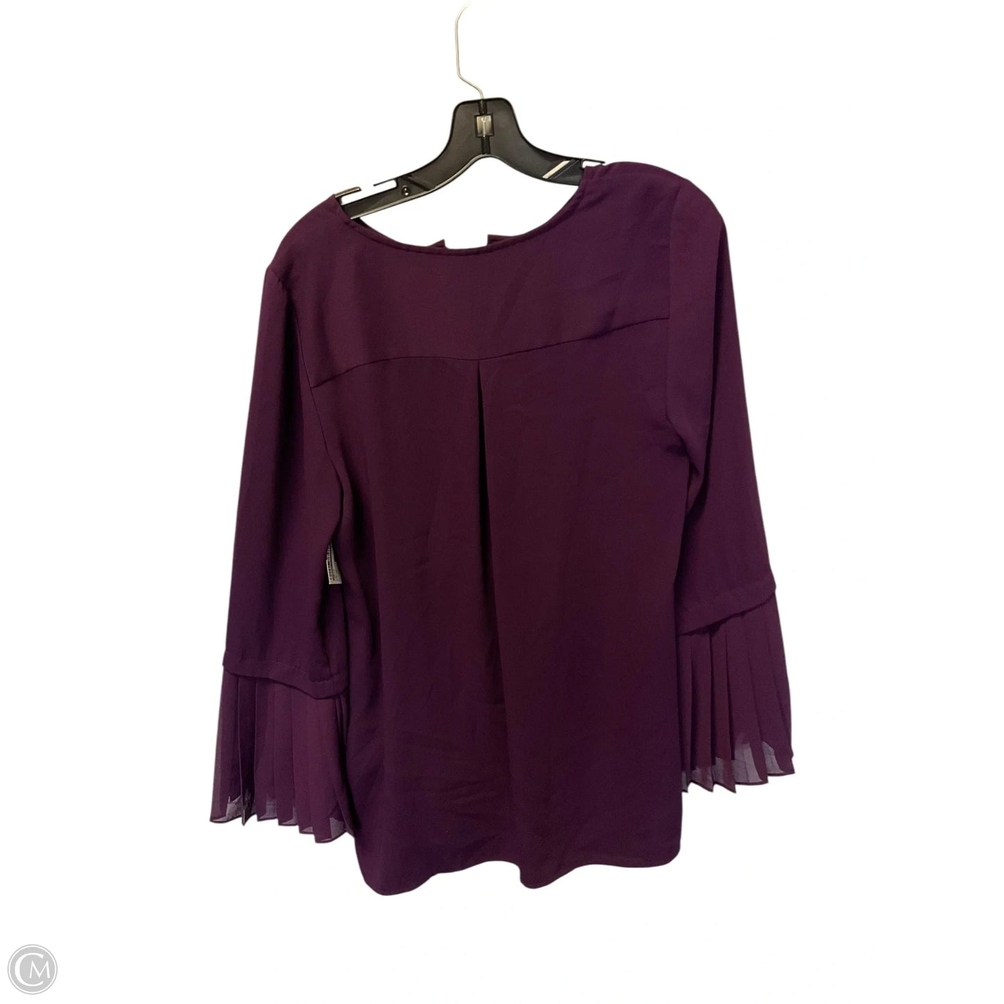 Top Long Sleeve By Chicos In Purple, Size: Xs