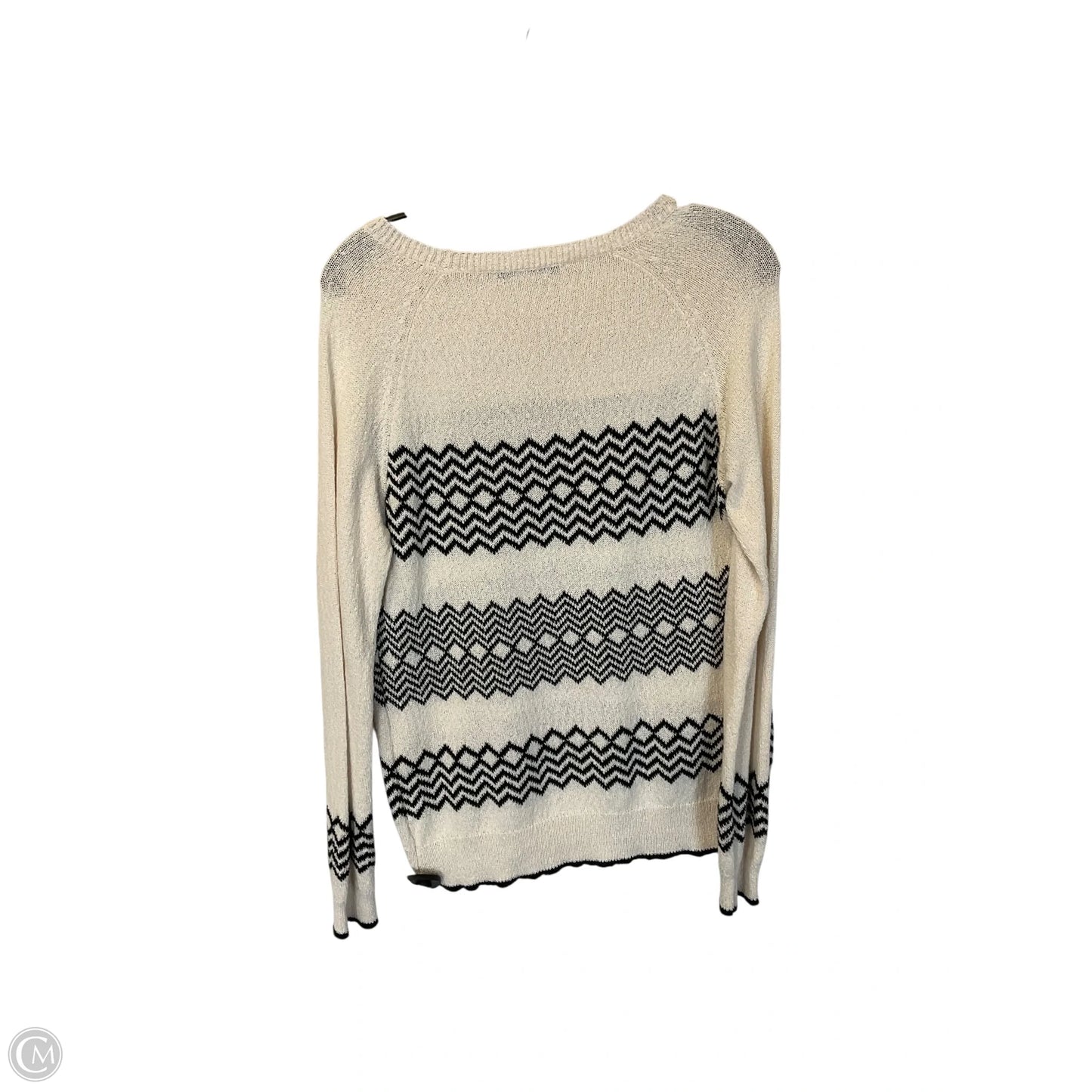 Top Long Sleeve By Trina Turk In Cream