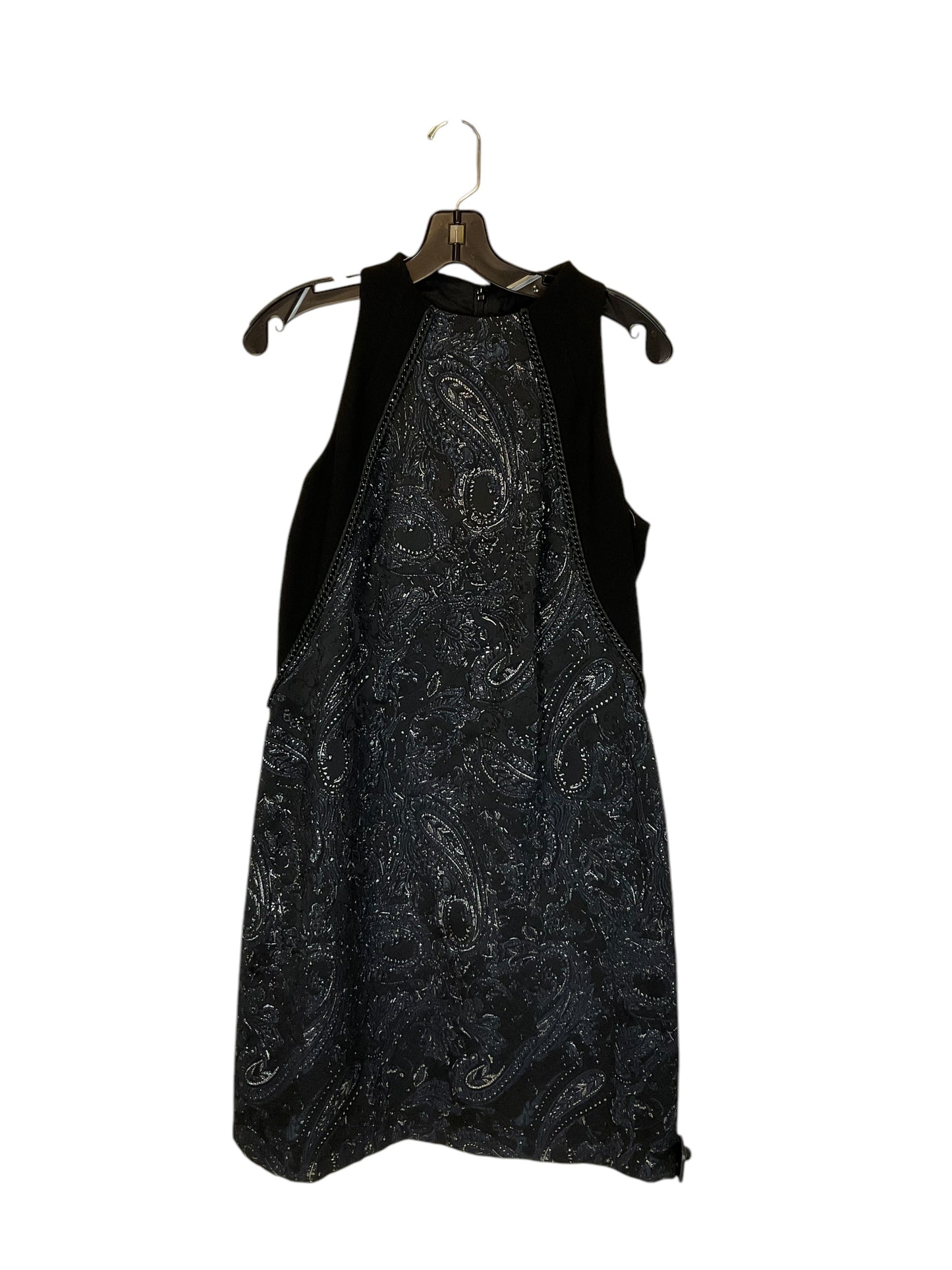 Dress Work By Carmen Marc Valvo In Black, Size: 8