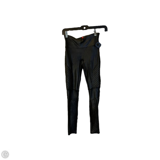 Athletic Leggings By Spanx In Black, Size: Xs