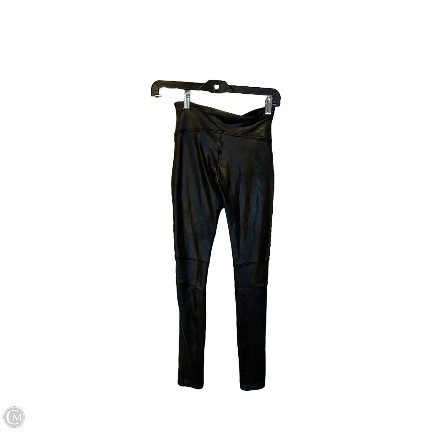 Athletic Leggings By Spanx In Black, Size: Xs