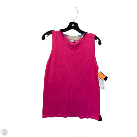 Top Sleeveless By Peter Nygard In Pink, Size: M
