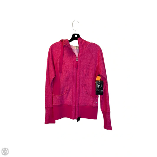 Athletic Jacket By Active Life In Pink, Size: M