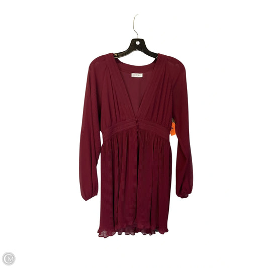 Dress Party Short By Vestique In Red, Size: S
