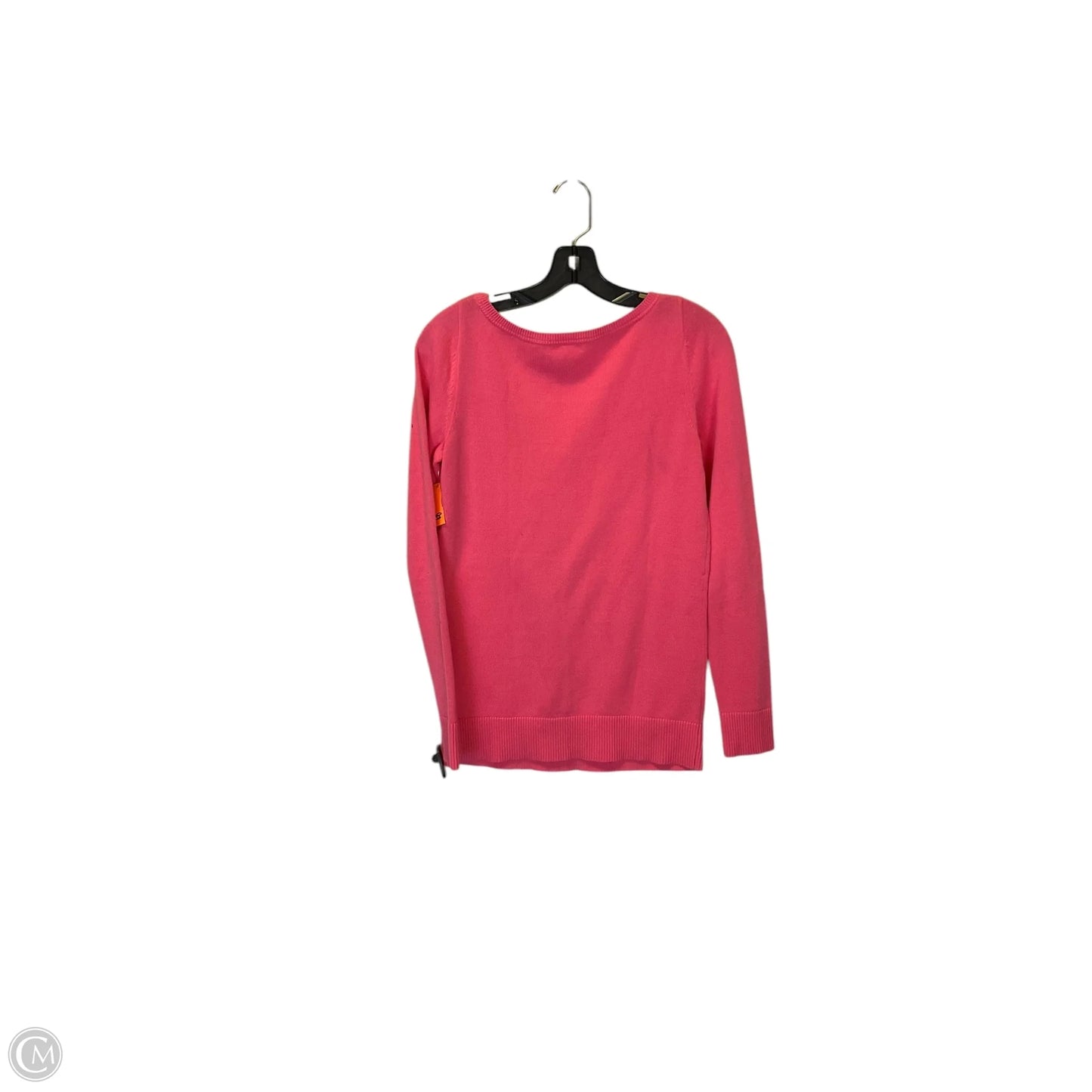 Top Long Sleeve Designer By Lilly Pulitzer In Pink, Size: M