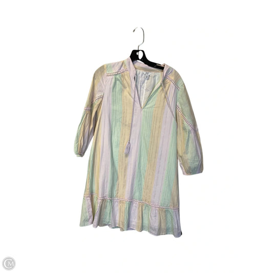 Dress Casual Short By Crown And Ivy In Green & Pink, Size: Xs
