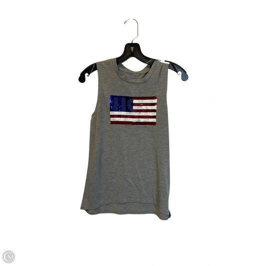 Top Sleeveless Basic By Modern Lux In Grey, Size: S