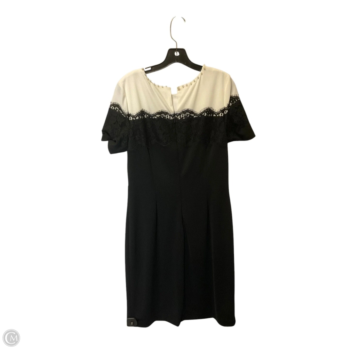 Dress Designer By Karl Lagerfeld In Black, Size: 10