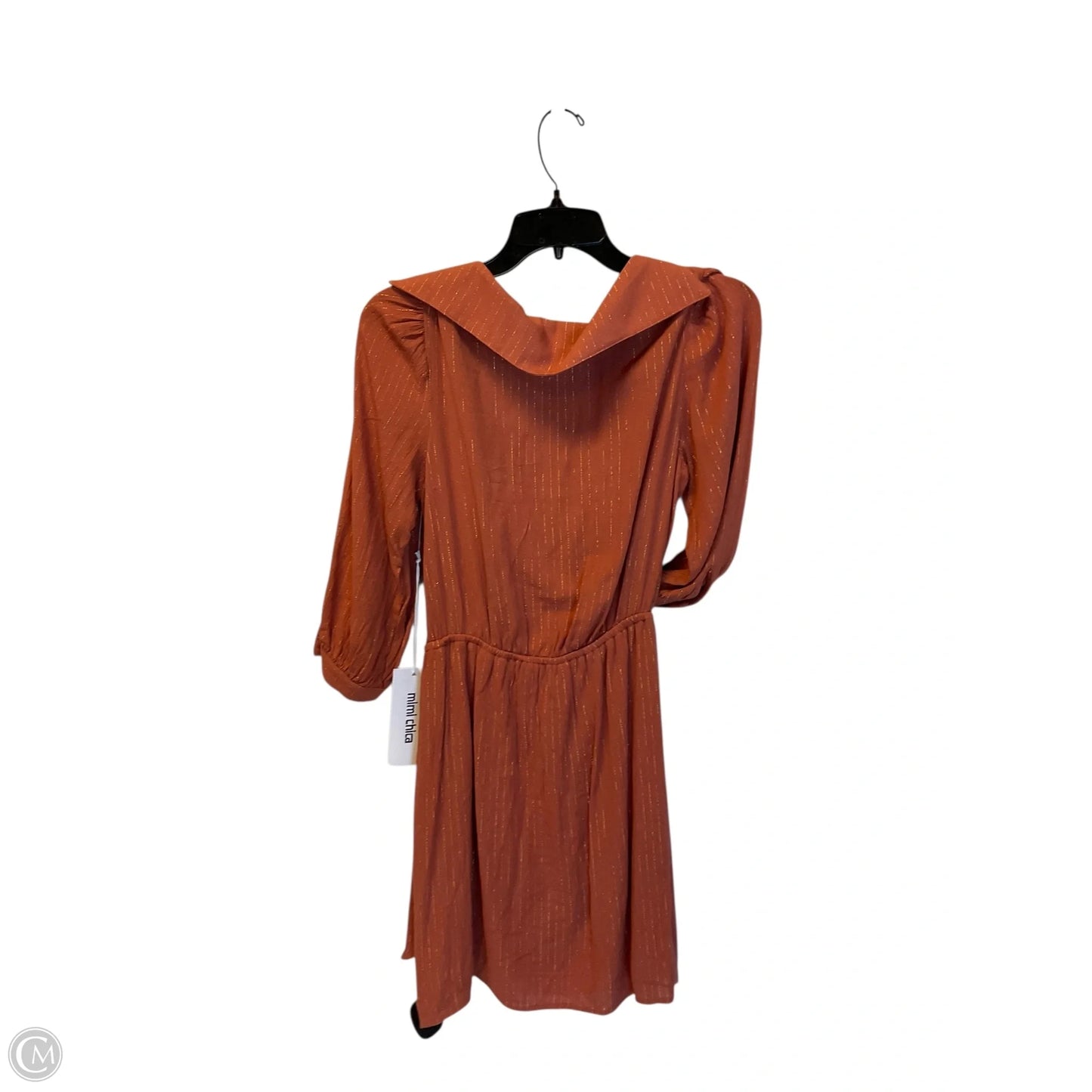 Dress Casual Short By Mimi Chica In Brown, Size: S