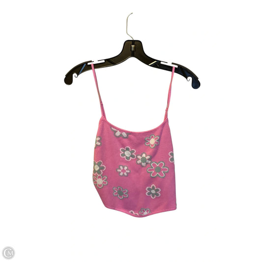 Top Sleeveless Basic By Clothes Mentor In Pink, Size: L