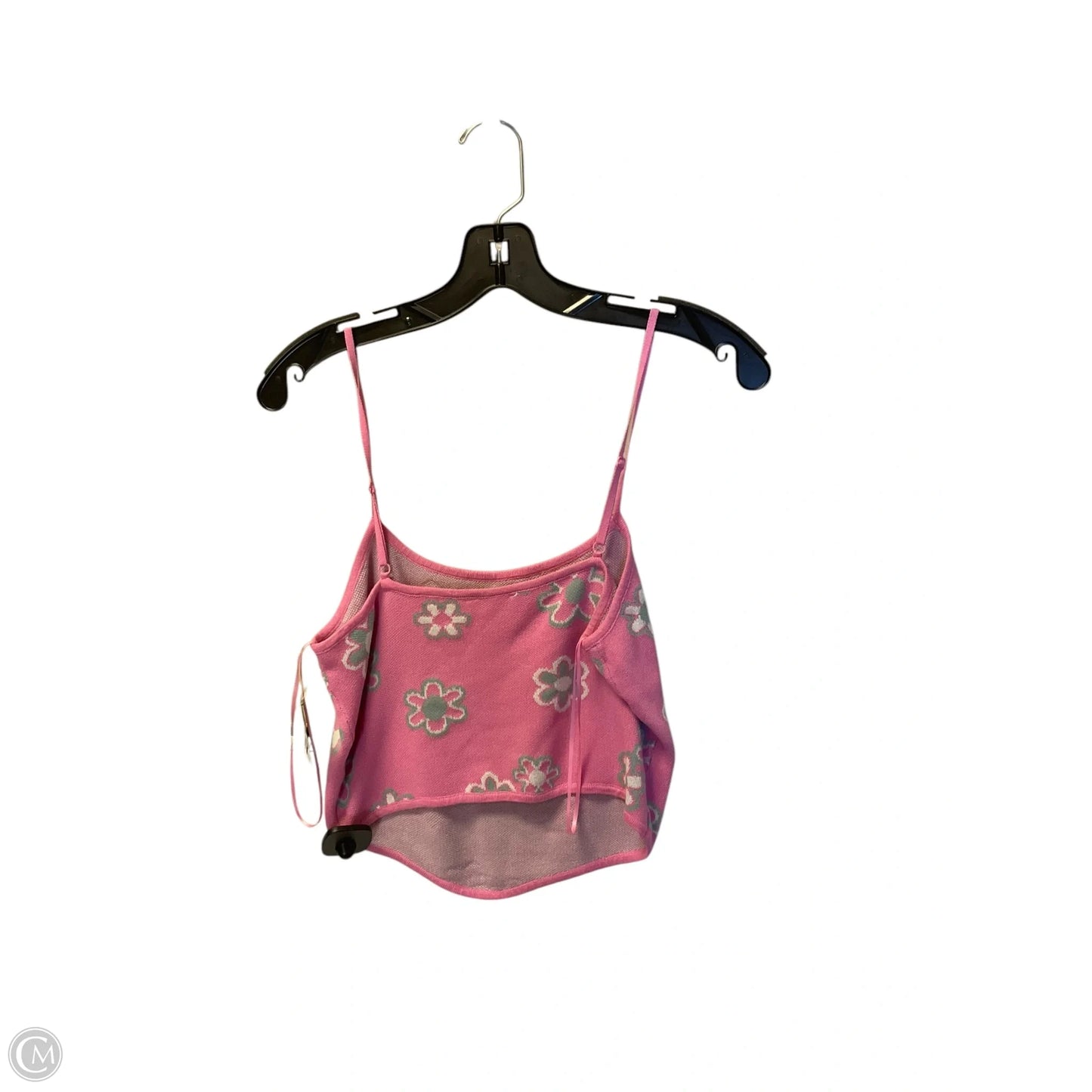 Top Sleeveless Basic By Clothes Mentor In Pink, Size: L