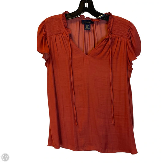 Top Short Sleeve By Rachel Roy In Red, Size: Xs