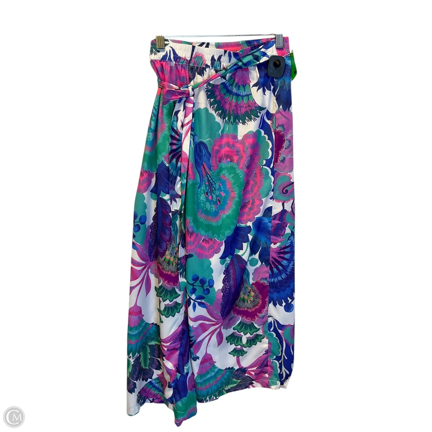 Pants Cropped By Rachel Zoe In Blue & Purple, Size: L