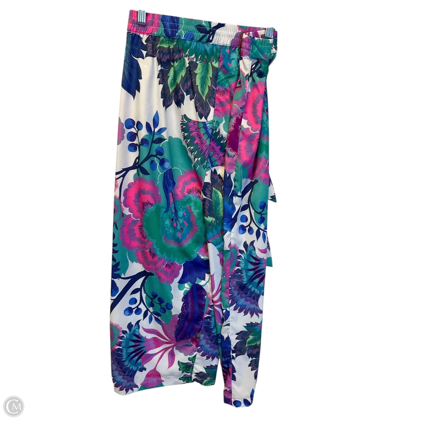 Pants Cropped By Rachel Zoe In Blue & Purple, Size: L