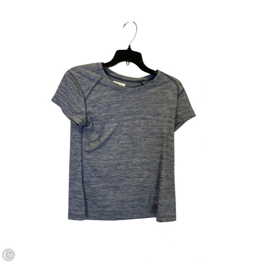 Athletic Top Short Sleeve By Columbia In Blue, Size: M