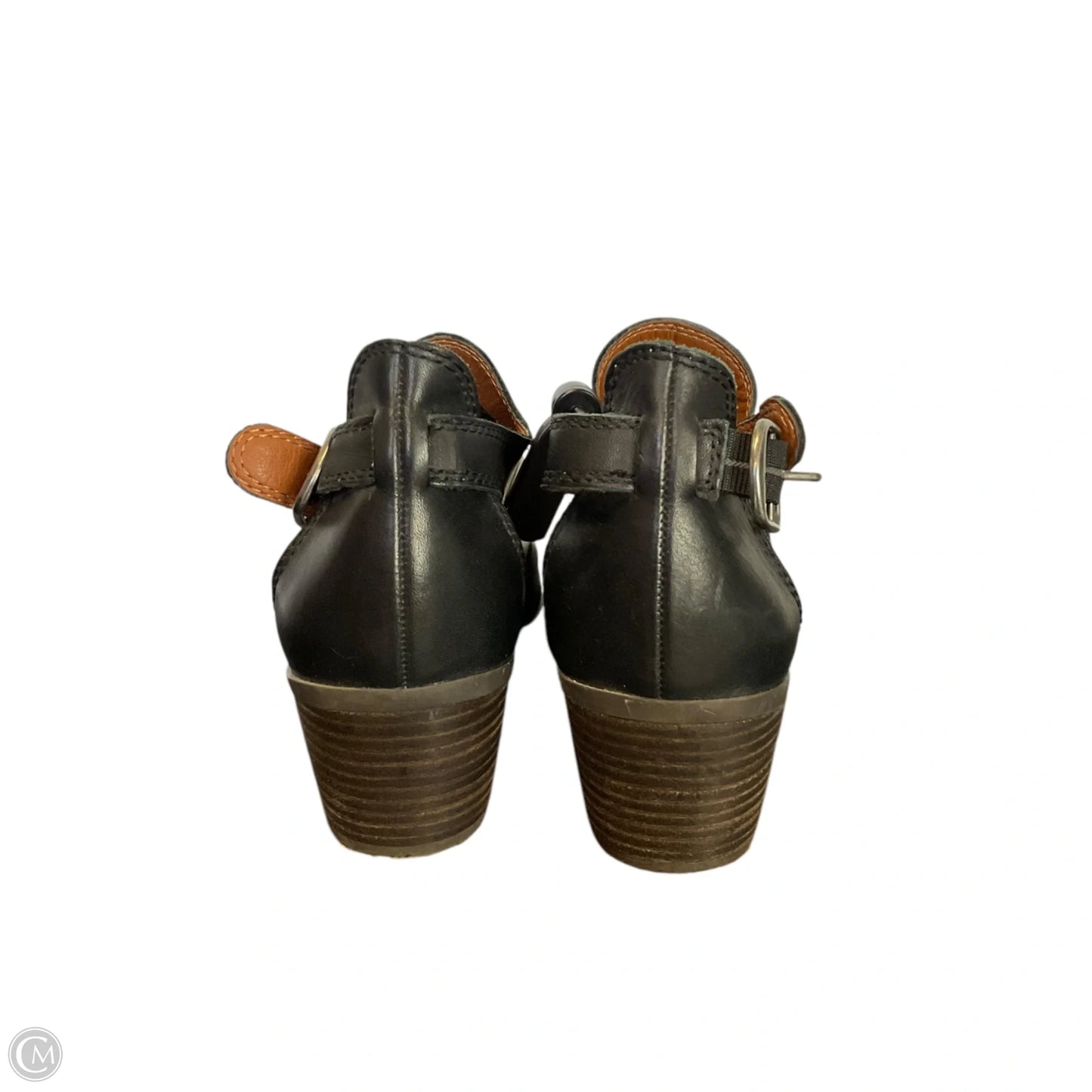 Sandals Heels Block By Lucky Brand In Black, Size: 7.5