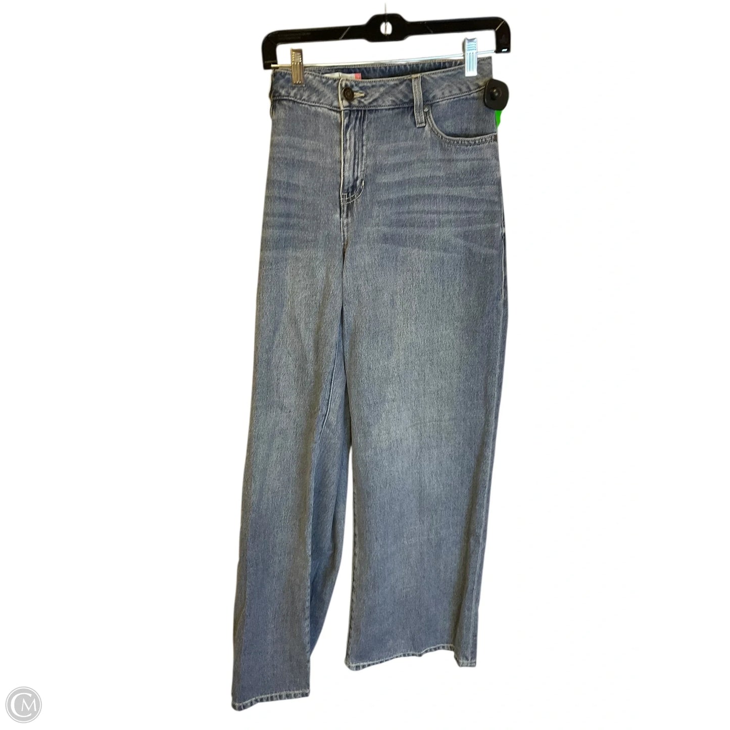 Jeans Wide Leg By Cabi In Blue Denim, Size: 8