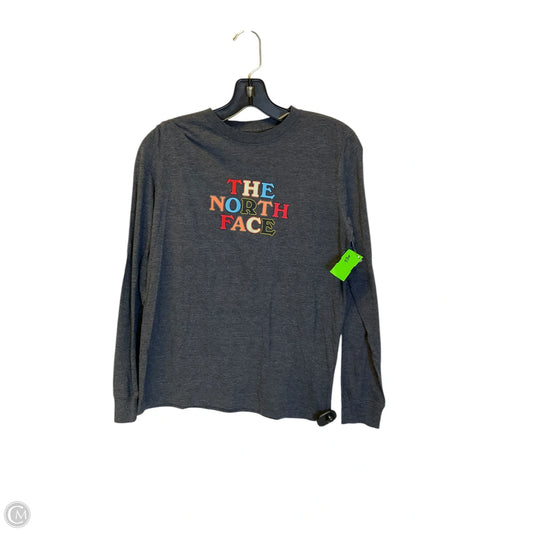 Top Long Sleeve Basic By The North Face In Grey, Size: S