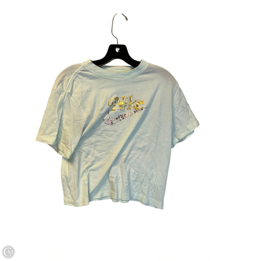 Top Short Sleeve Basic By Nike Apparel In Green, Size: L