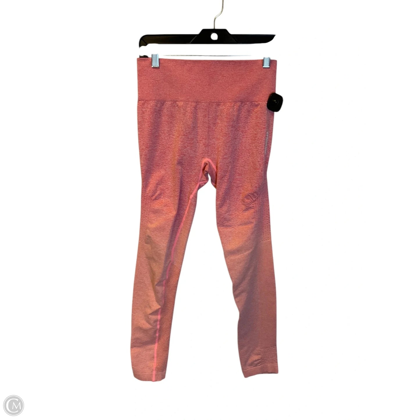 Athletic Leggings By Gym Shark In Pink, Size: M