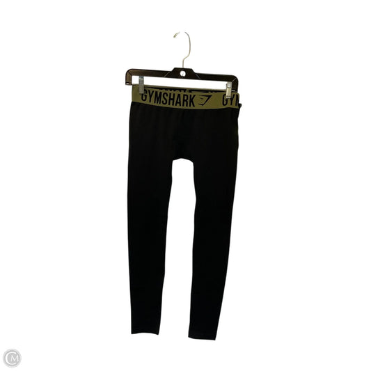 Athletic Leggings By Gym Shark In Black, Size: 0