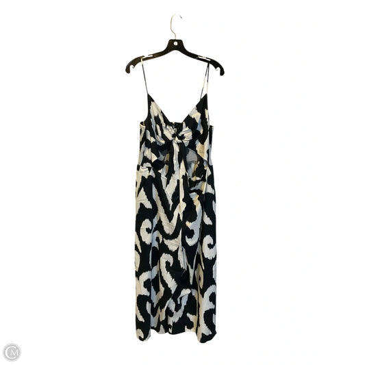 Jumpsuit By Express In Black & Cream, Size: Xl