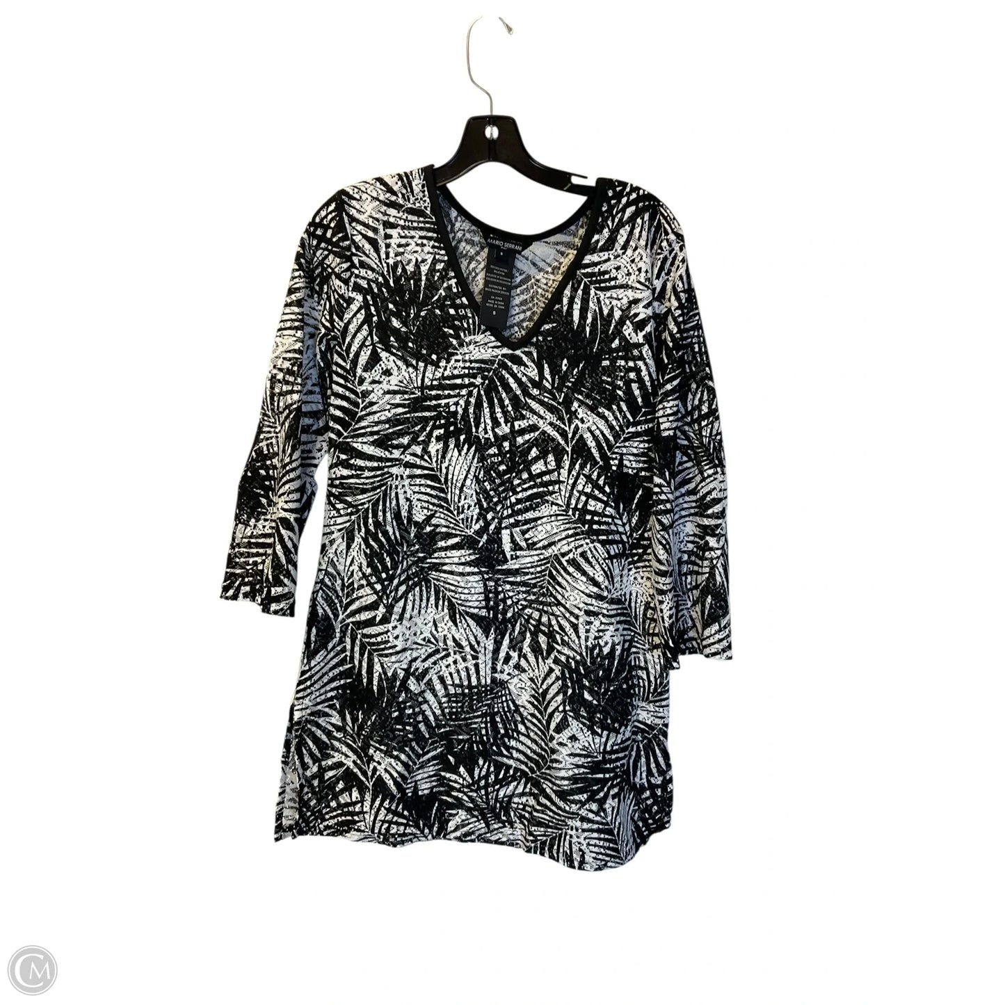 Swimwear Cover-up By Mario Serrani In Black, Size: S