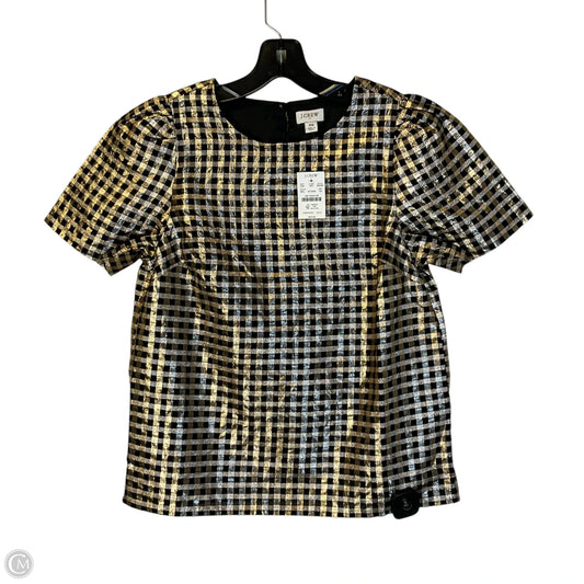 Top Short Sleeve By J. Crew In Striped Pattern, Size: Xs