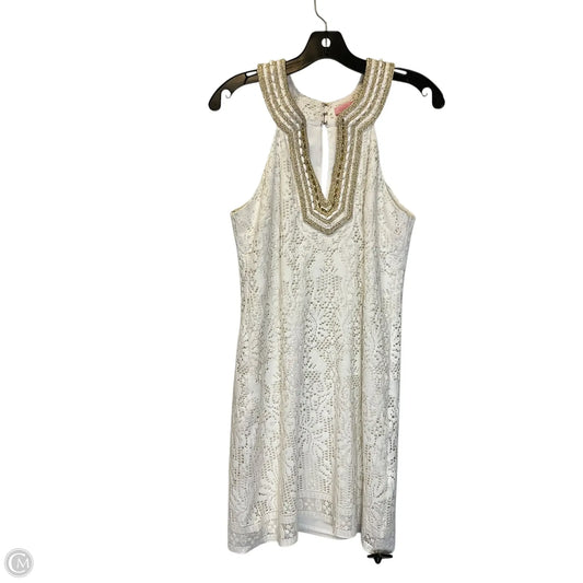 Dress Designer By Lilly Pulitzer In White, Size: S