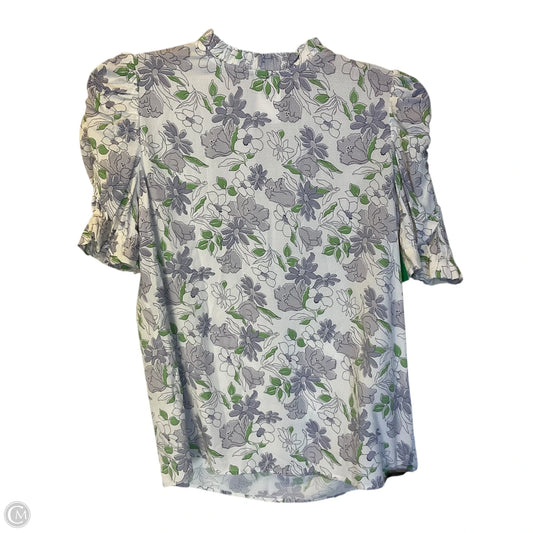 Top Sleeveless By Loft In Floral Print, Size: Xs
