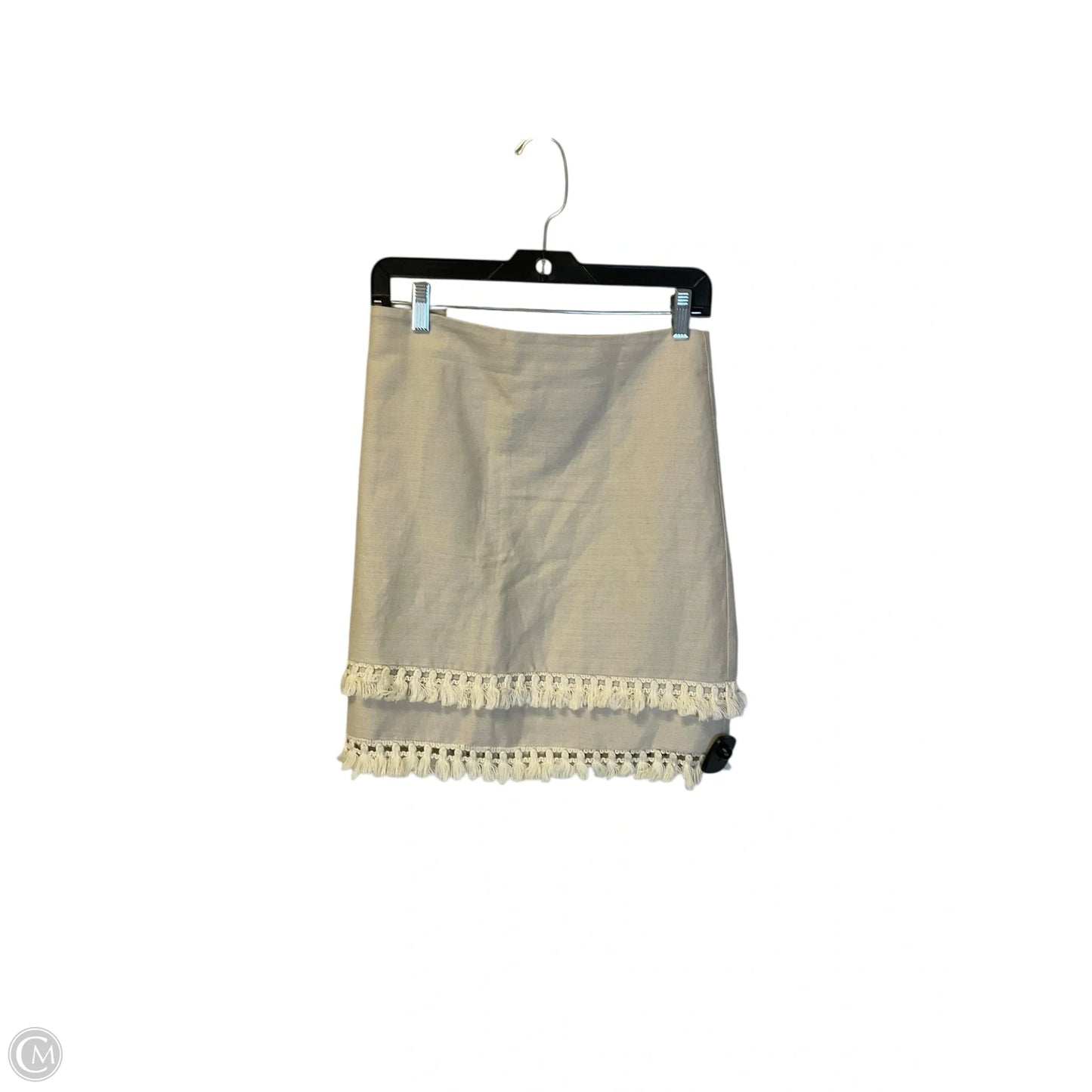 Skirt Midi By Loft In Beige, Size: L