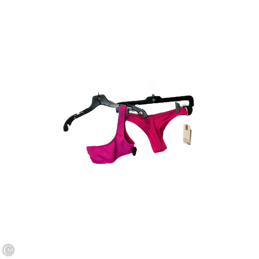 Swimsuit 2pc By Good American In Pink, Size: Xxs