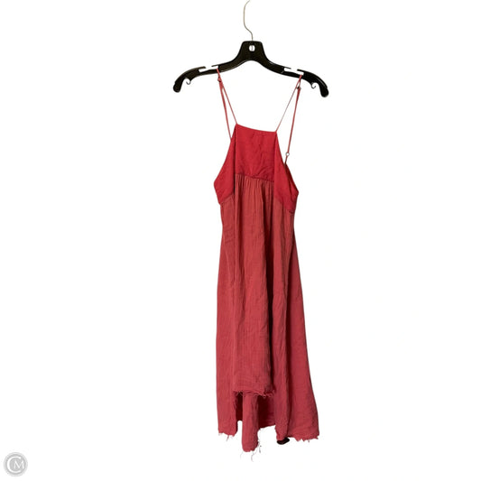 Dress Casual Midi By Cmc In Pink, Size: S