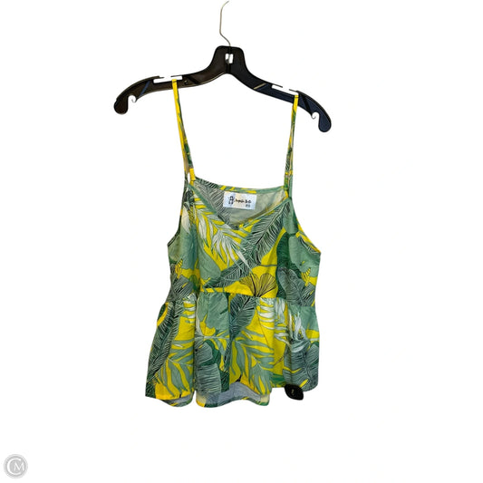 Top Sleeveless By Clothes Mentor In Floral Print, Size: M