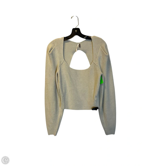 Sweater By Free People In Cream, Size: S