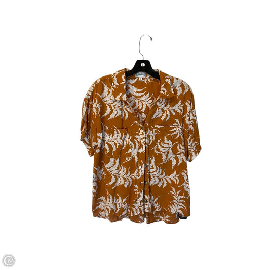 Top Short Sleeve By Wonderly In Floral Print, Size: L