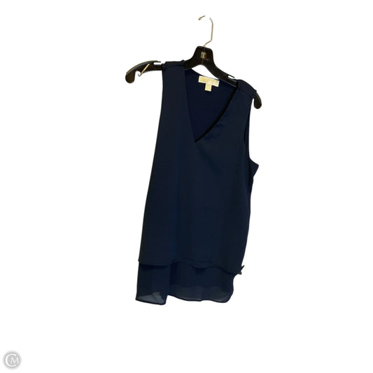 Top Sleeveless By Michael By Michael Kors In Blue, Size: M
