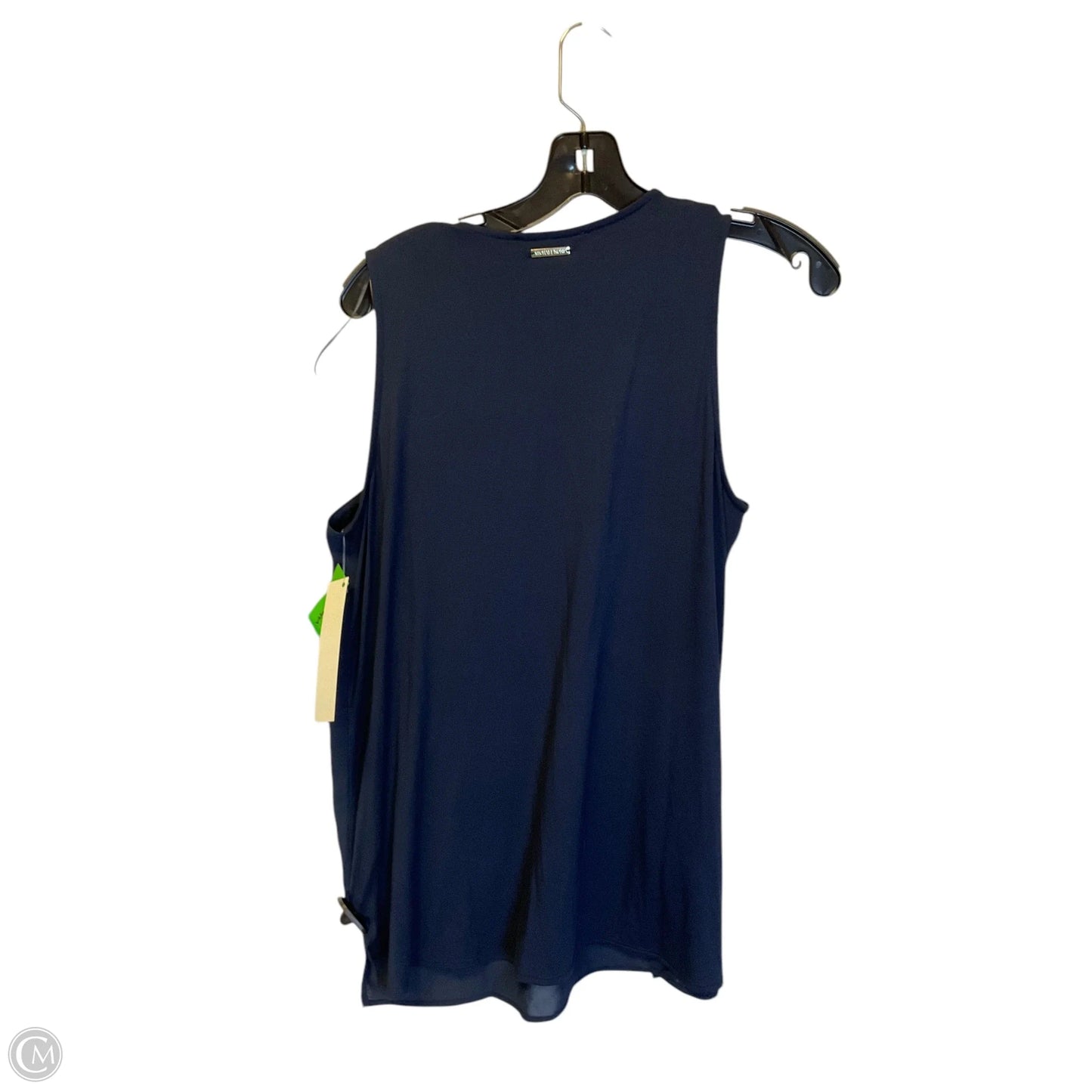 Top Sleeveless By Michael By Michael Kors In Blue, Size: M