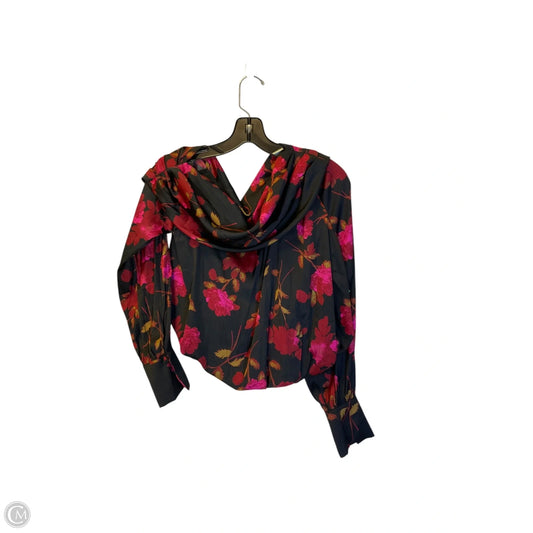 Top Long Sleeve By Free People In Floral Print, Size: Xs