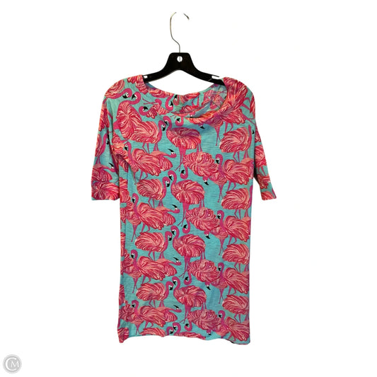 Dress Designer By Lilly Pulitzer In Blue & Pink, Size: Xs