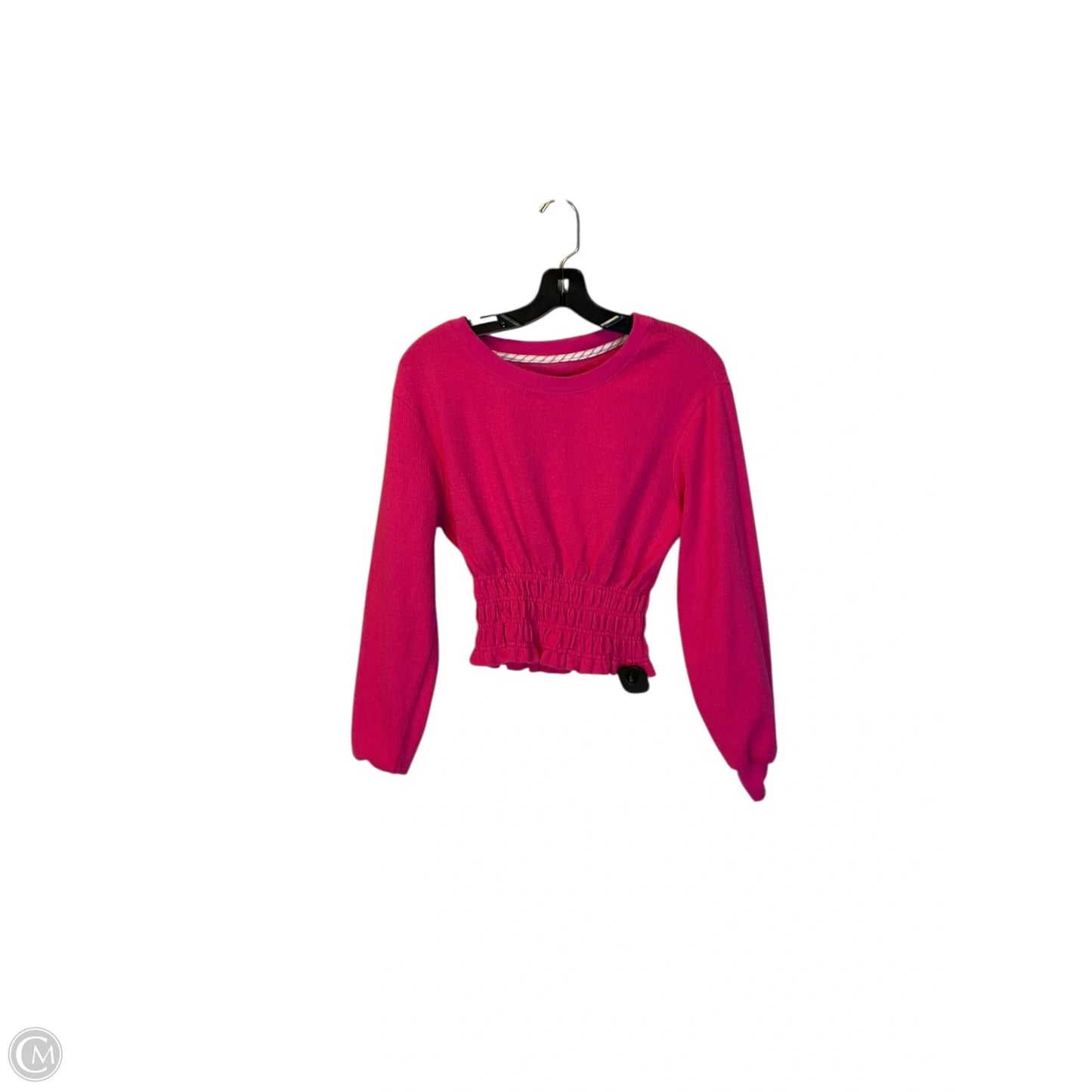 Top Long Sleeve By Maeve In Pink, Size: Xxs