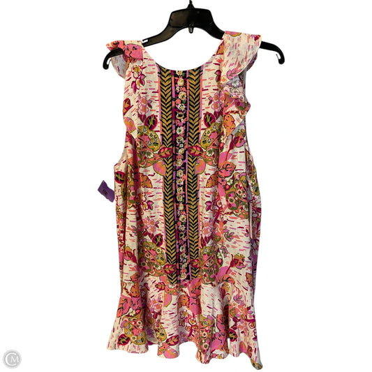 Dress Casual Short By Free People In Floral Print, Size: L