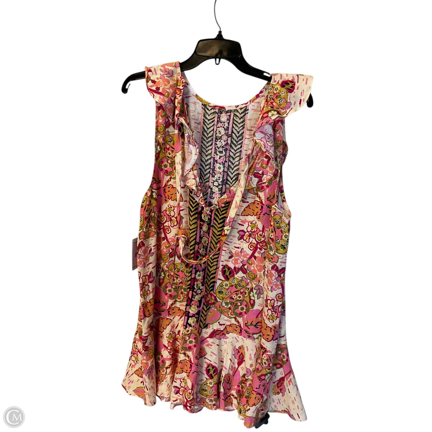 Dress Casual Short By Free People In Floral Print, Size: L