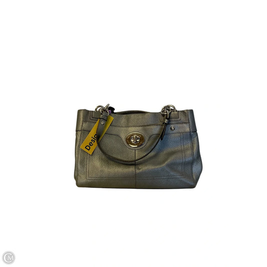 Handbag Designer By Coach, Size: Medium