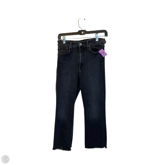 Jeans Flared By Rag & Bones Jeans In Black Denim, Size: 4