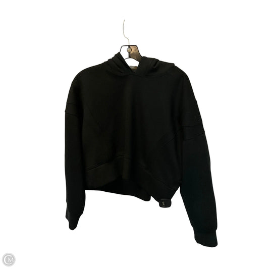 Sweatshirt Hoodie By Abercrombie And Fitch In Black, Size: M