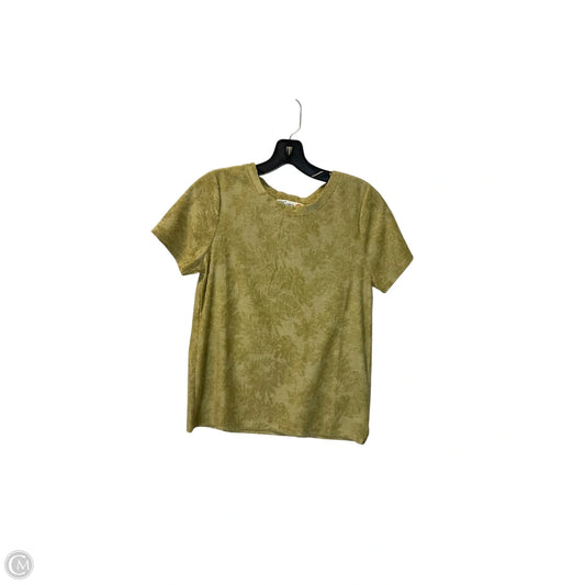 Top Short Sleeve By C And C In Green, Size: M