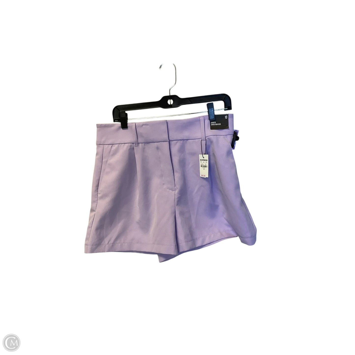 Shorts By Express In Purple, Size: 10