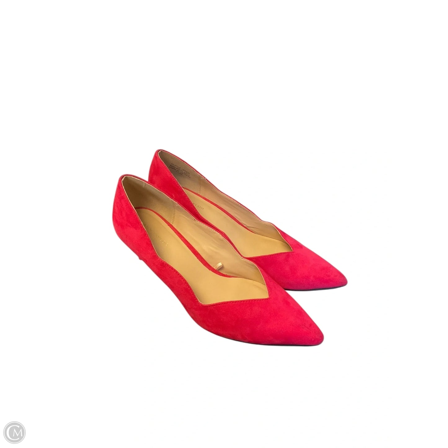 Shoes Heels Kitten By Ann Taylor In Pink, Size: 7.5